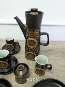 Vintage Retro Denby Arabesque Tea / Coffee Breakfast Set Kitchen Decor
