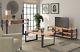 Vintage Retro Industrial Furniture Set Tv Stand Unit Console Table Coffee Table