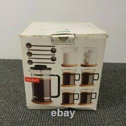 Vintage Retro Swiss Bodum Bistro Coffee Set Boxed Carsten Jorgensen Memphis