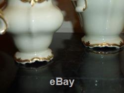 Vintage Rosenthal China Selb Germany Pompadour Baroque Gold Coffee Set