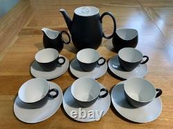 Vintage Rosenthal Raymond Loewy Germany Charcoal Coffee Set Excellent