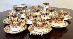 Vintage Roslyn Bone China Made In England Tea Set & Plates (36 Pieces)