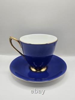 Vintage Royal Albert Gaiety Coffee Cup & Saucer Set 1950s Fine Bone China