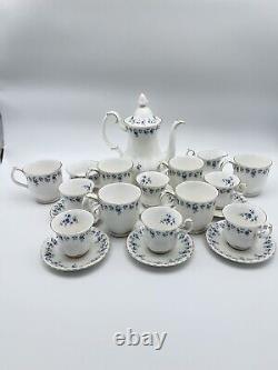 Vintage Royal Albert Memory Lane Tea And Coffee Set