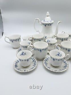 Vintage Royal Albert Memory Lane Tea And Coffee Set