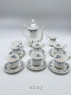 Vintage Royal Albert Memory Lane Tea And Coffee Set