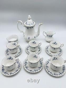 Vintage Royal Albert Memory Lane Tea And Coffee Set