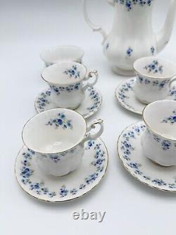 Vintage Royal Albert Memory Lane Tea And Coffee Set