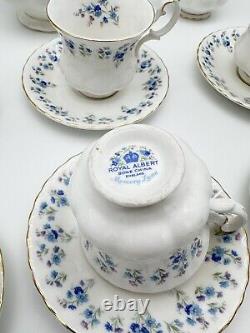 Vintage Royal Albert Memory Lane Tea And Coffee Set