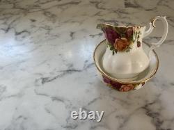 Vintage Royal Albert Old Country Roses 25pcs Coffee Set Mint Condition