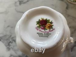 Vintage Royal Albert Old Country Roses 25pcs Coffee Set Mint Condition