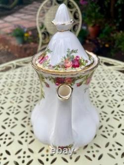 Vintage Royal Albert Old Country Roses Bone China Coffee Set (20 Piece Set)