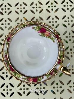 Vintage Royal Albert Old Country Roses Bone China Coffee Set (20 Piece Set)