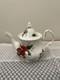 Vintage Royal Albert Poinsettia Set Of Teapot, Coffee Pot, Tea Set And Creamer