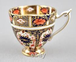 Vintage Royal Crown Derby Old Imari 9021 / 1128 Coffee Cups & Saucers X 6 1st
