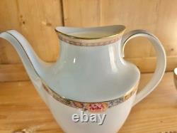 Vintage Royal Doulton Darjeeling Coffee Pot, Cream Jug & Sugar Bowl Set/ntyhw361
