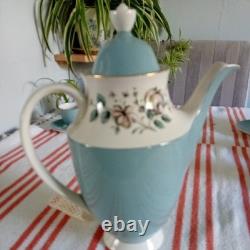 Vintage Royal Doulton T. C. 1010 Rose Elegans, 6 Piece Coffee/ Tea Service Set