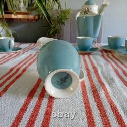 Vintage Royal Doulton T. C. 1010 Rose Elegans, 6 Piece Coffee/ Tea Service Set