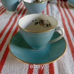 Vintage Royal Doulton T. C. 1010 Rose Elegans, 6 Piece Coffee/ Tea Service Set