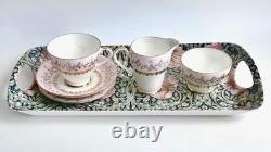 Vintage Royal Grafton TeaCoffee Set for One William Morris Pimpernel Tray c1960 Vintage Royal Grafton TeaCoffee Set for One William Morris Pimpernel Tray c1960