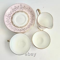 Vintage Royal Grafton TeaCoffee Set for One William Morris Pimpernel Tray c1960