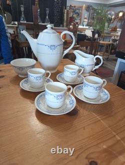Vintage Royal Worcester Fine Porcelain Coffee Set