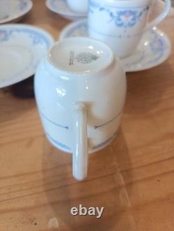 Vintage Royal Worcester Fine Porcelain Coffee Set