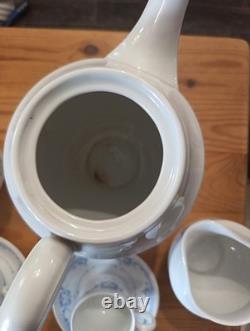 Vintage Royal Worcester Fine Porcelain Coffee Set
