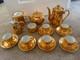 Vintage Royal Worcester Fireproof Gold Lustre Tea Coffee Set 17 Piece England