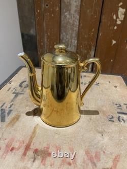 Vintage Royal Worcester Gold Lustre Tea Coffee Set Made In England