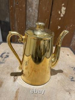 Vintage Royal Worcester Gold Lustre Tea Coffee Set Made In England