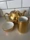 Vintage Royal Worcester Tea/coffee Set With A Reflective Gold Lustre Finish