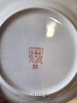 Vintage Russian Ukrainian? Coffee Set beautiful Purple lilac design