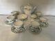 Vintage Shelley 15 Piece Fine Bone China Coffee Set In Pattern Harebell-stunning