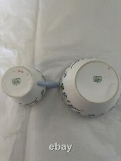 Vintage Shelley 15 Piece Fine Bone China Coffee Set In Pattern Harebell-Stunning