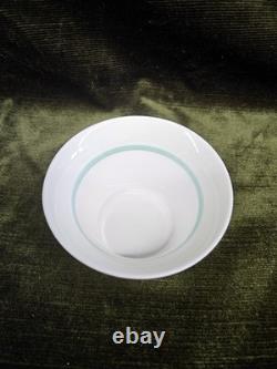 Vintage Shelley England Bone China Coffee Set Green Leaf 11 Pieces, 1930's