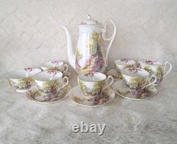 Vintage Shelley Englands Sharm Coffee Set