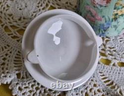 Vintage Shelley Melody 13453 Coffee Set Pot, Milker, Sugar Bowl Cups & Saucers