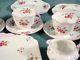 Vintage Shelley Rose And Red Daisy 13425 Dainty Tea Coffee Set Cups Bone China