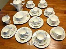 Vintage Shelley Tea/Coffee Set 29 Pieces