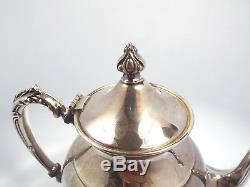 Vintage Sheridan Silver on Copper 5 Piece Coffee Tea Set