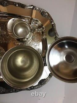 Vintage Silver Plated 5 Piece Tea / Coffee Set