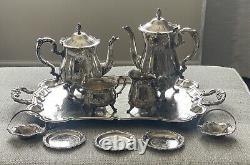 Vintage Silver Plated Coffee And Tea Set