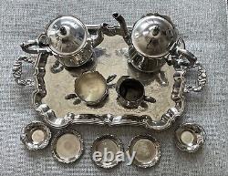 Vintage Silver Plated Coffee And Tea Set