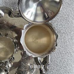 Vintage Silver Plated Coffee And Tea Set