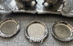 Vintage Silver Plated Coffee And Tea Set