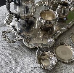 Vintage Silver Plated Coffee And Tea Set