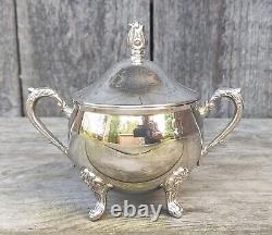 Vintage Silver Plated Tea/Coffee Set Four Piece