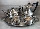 Vintage Silver Plated Tea/coffee Set With Tray By Viners Sheffield Uk