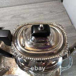 Vintage Silver Plated Tea/Coffee Set with tray By Viners Sheffield UK